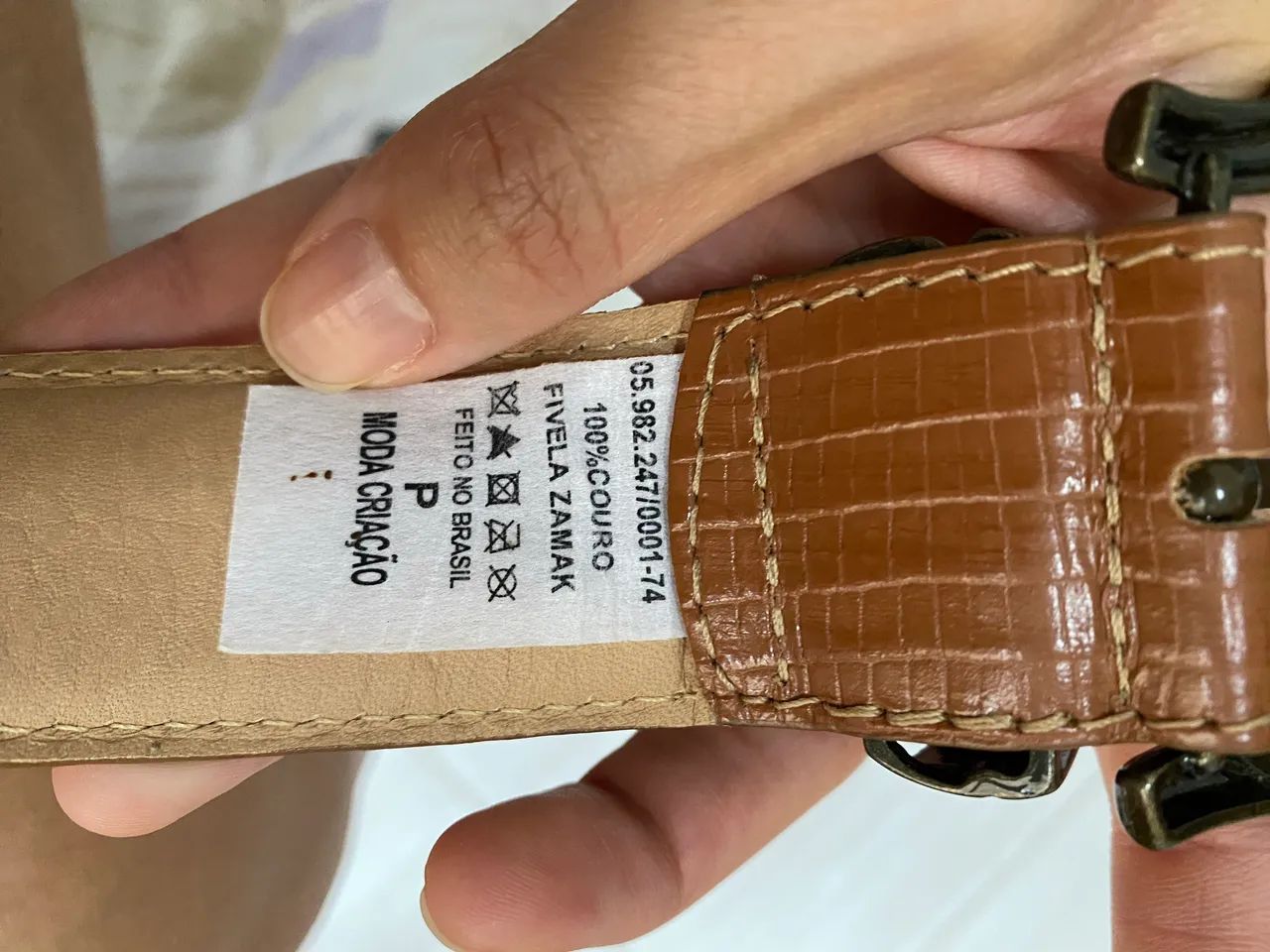 Cinto marrom - Foto 4