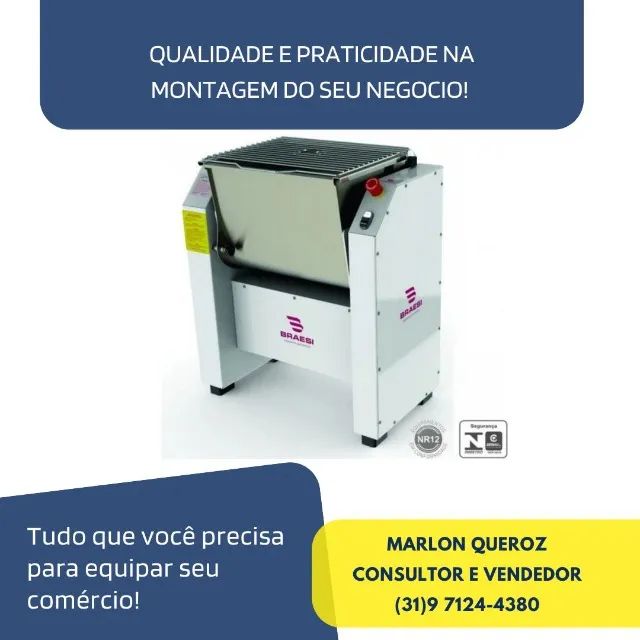 Amassadeira Basculante 15Kg Braesi Bivolt