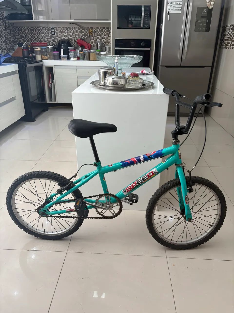 BICICLETA HOMEM ARANHA 