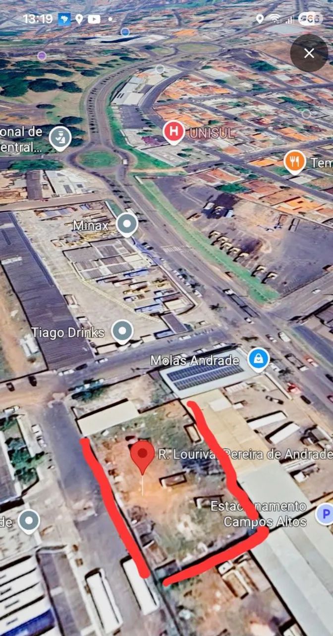 Terreno Comercial 1.350 m2 em Araxá MG - Foto 4