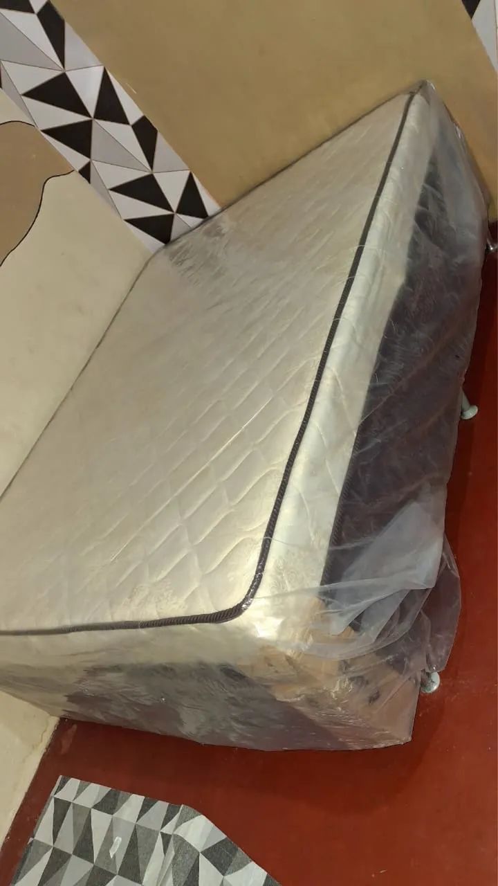 Cama box casal de  mola  - Foto 4