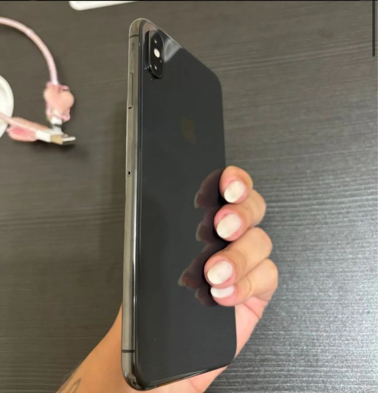 IPHONE XS MAX PRETO 100% - Foto 2
