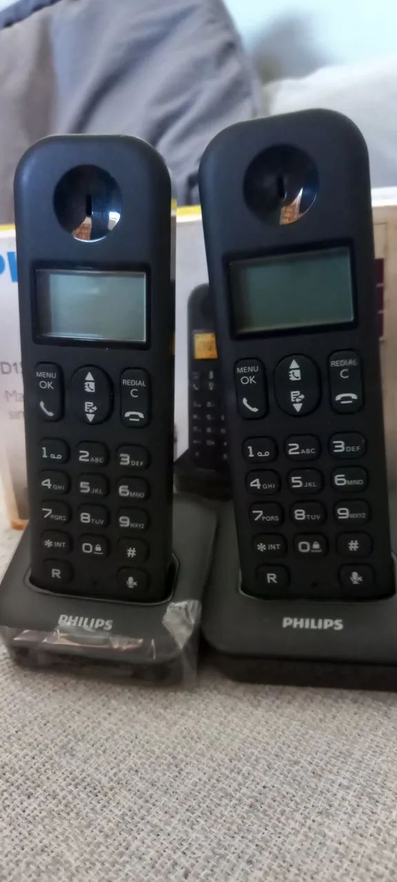 Telefone sem fio com identificador de chamada - Foto 2