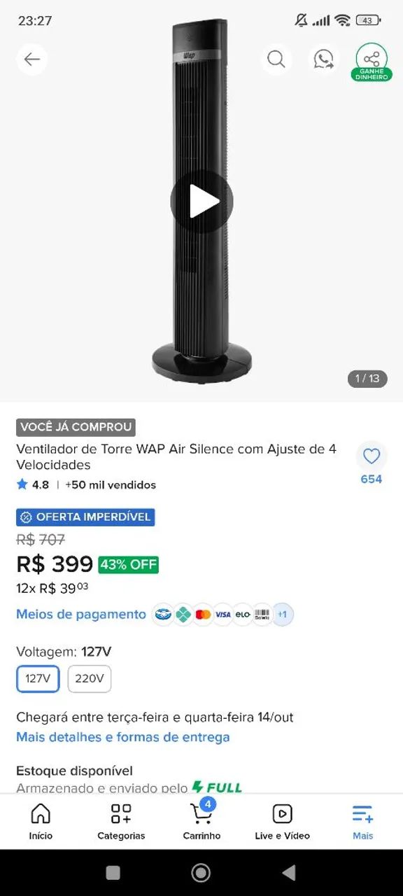 Torre de ventilação wap - Foto 4