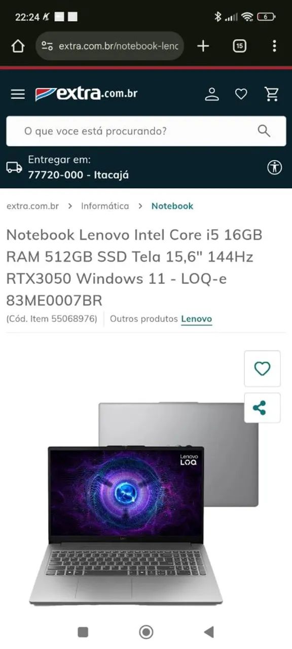 Notebook Gamer - Foto 3