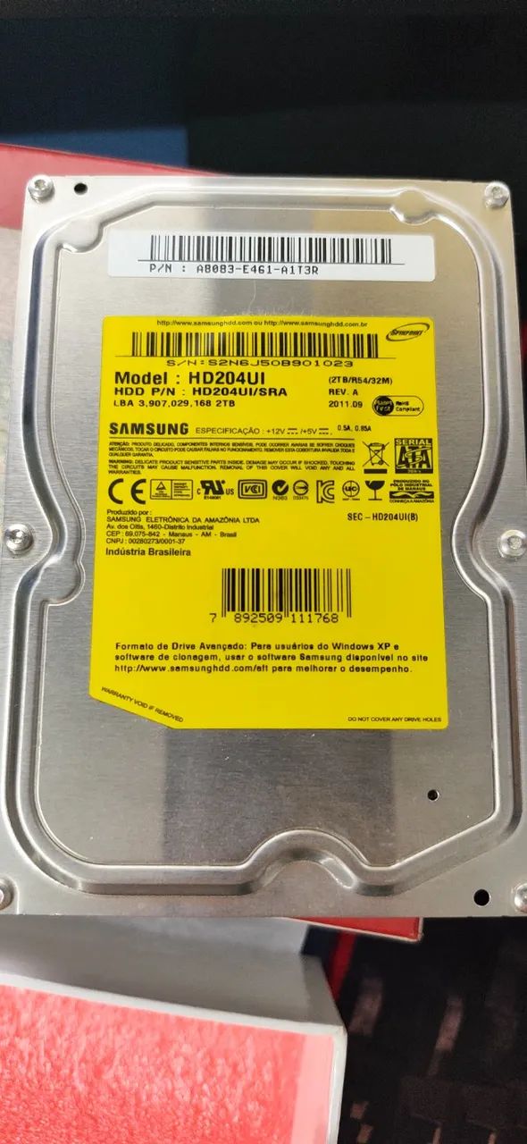 HD Samsung 2Tb