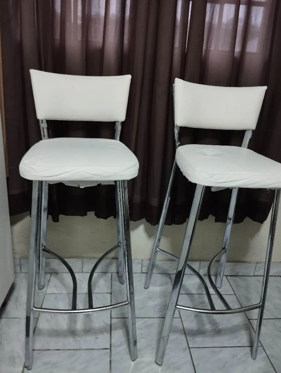 Banquetas cromadas  - Foto 2
