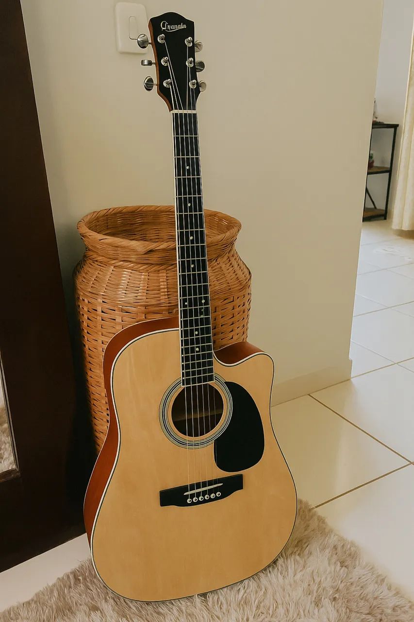 Violão Elétrico Aço  performance Giannini  - Foto 3
