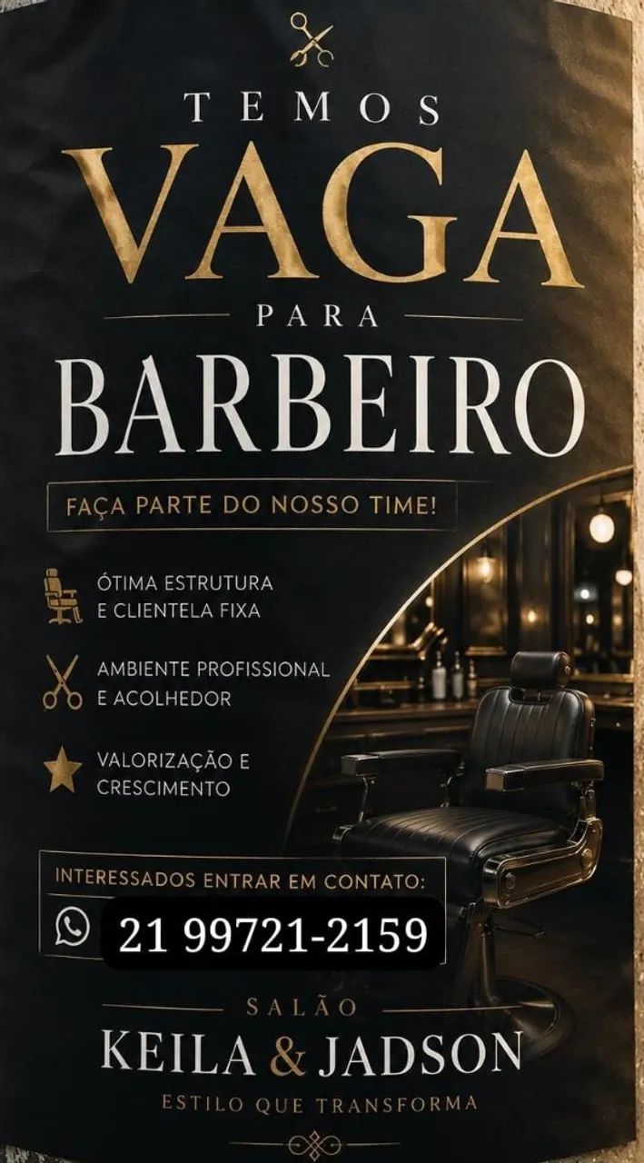 Vaga pra barbeiro com experiência  - Foto 2