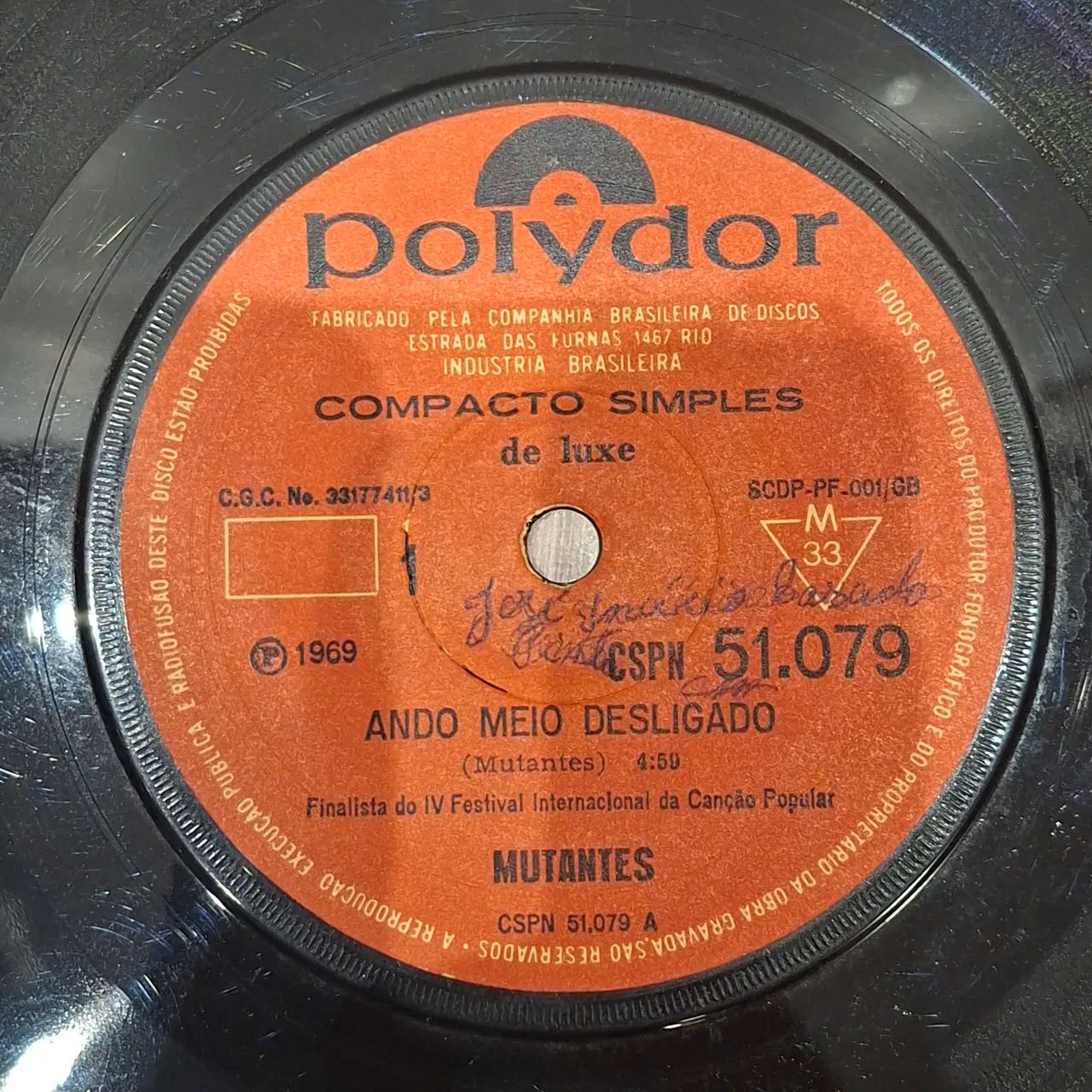 RARO! Compacto dos Mutantes / Ando meio desligado