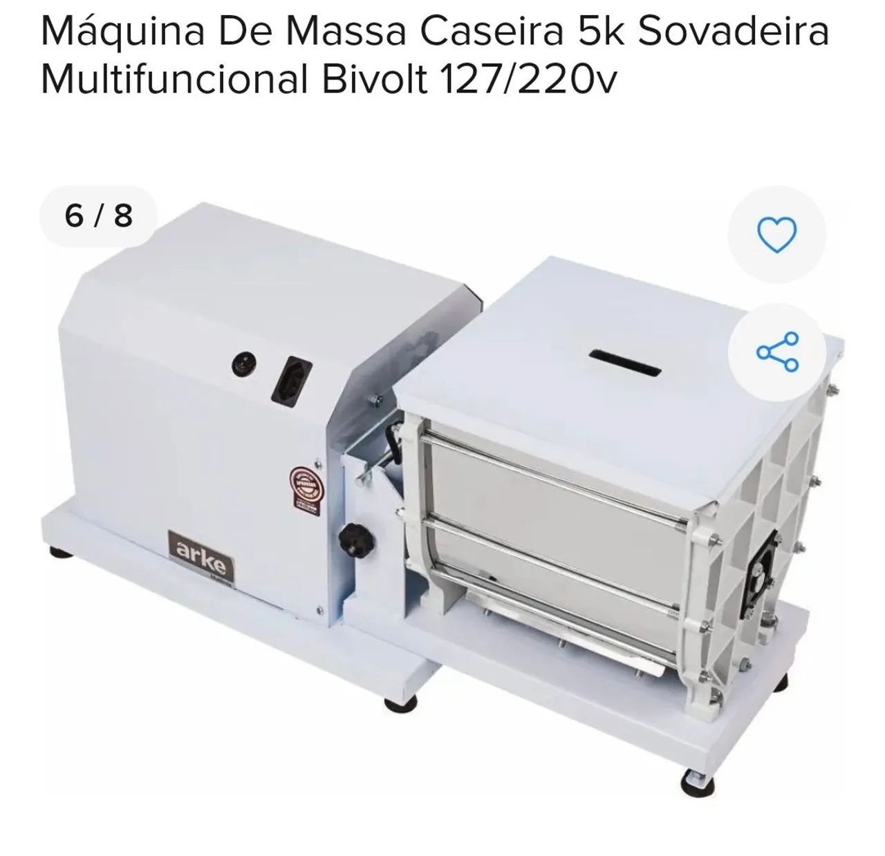 VENDO MAQUINA ARKE 5 K 5 EM 1