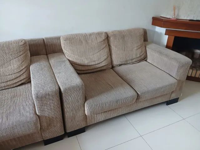 Sofás 2 Lugares Retráteis Marrom65579518405378121