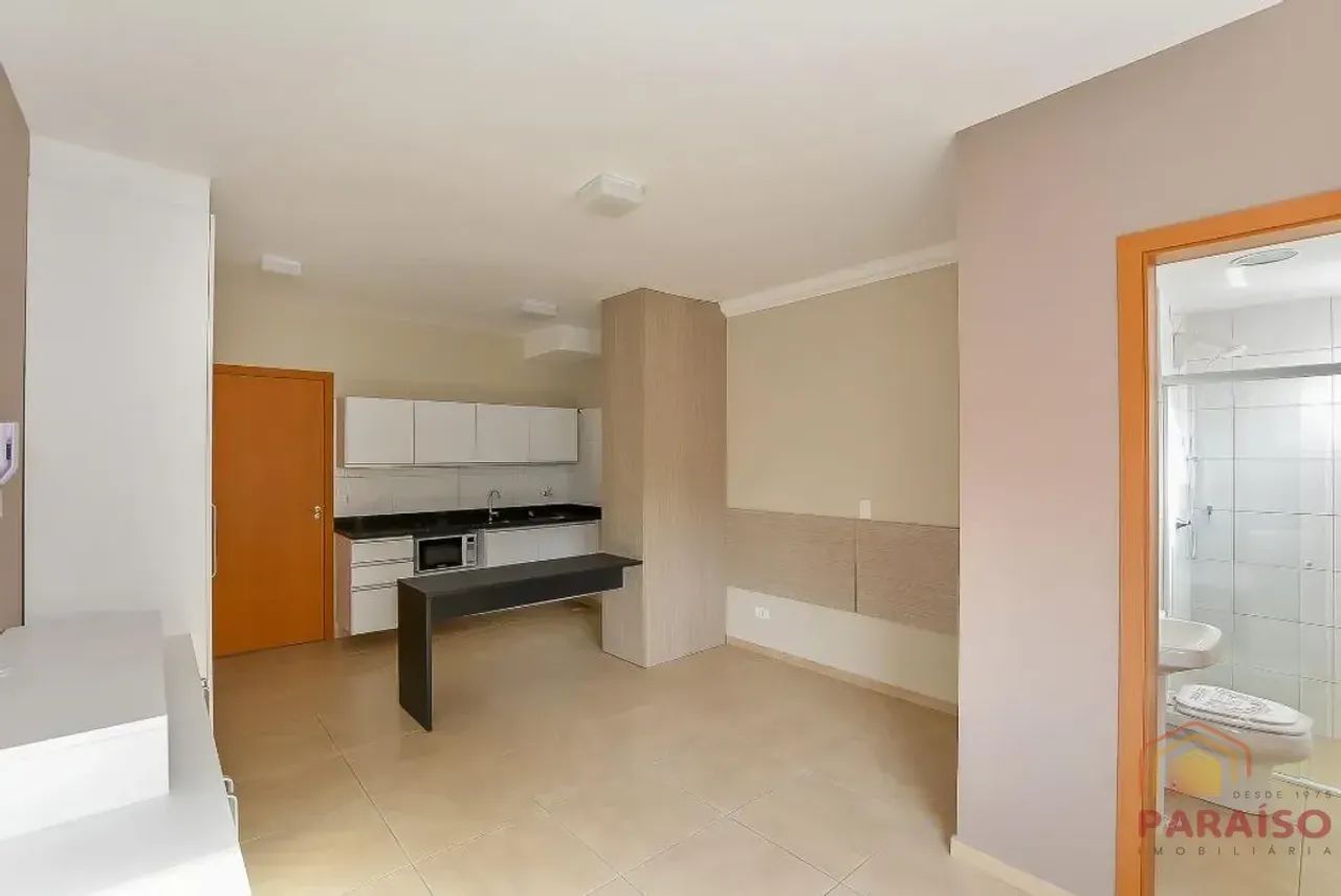 Studio com 1 dormitório para alugar, 27 m² - Centro - Curitiba/PR - Foto 2