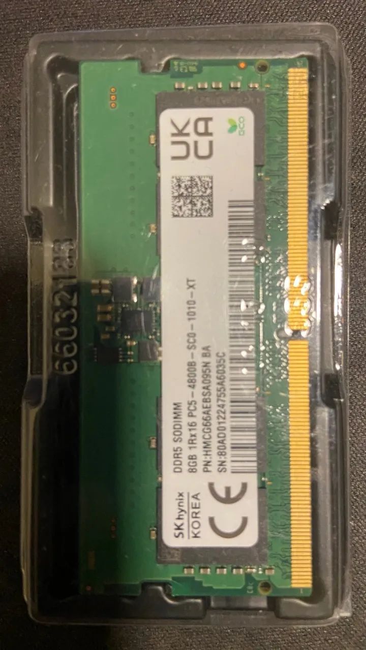 Memoria DDR 5 4800mhz Notebook - Foto 3