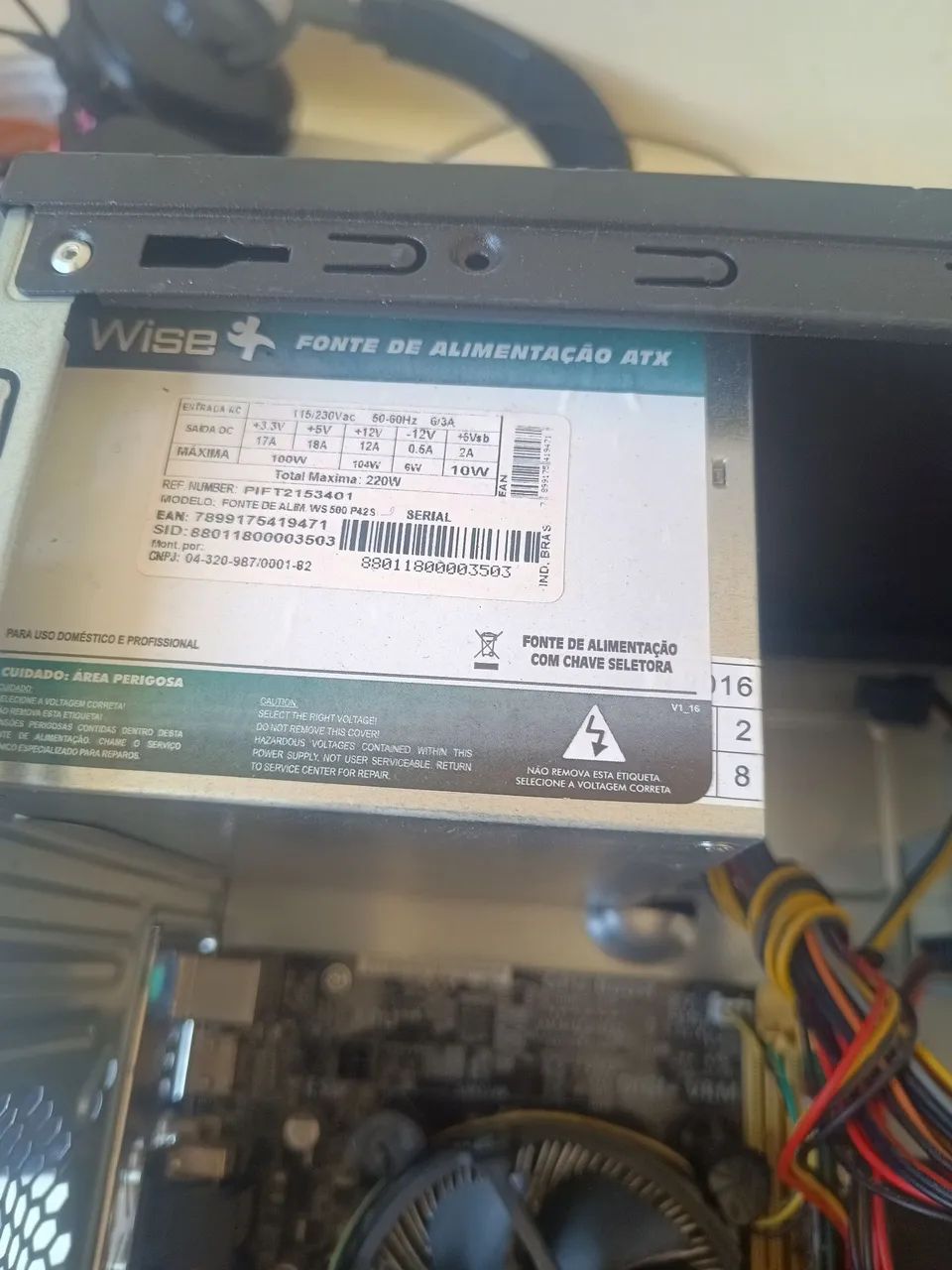 Computador core i3 4130T com.placa mãe - Foto 2
