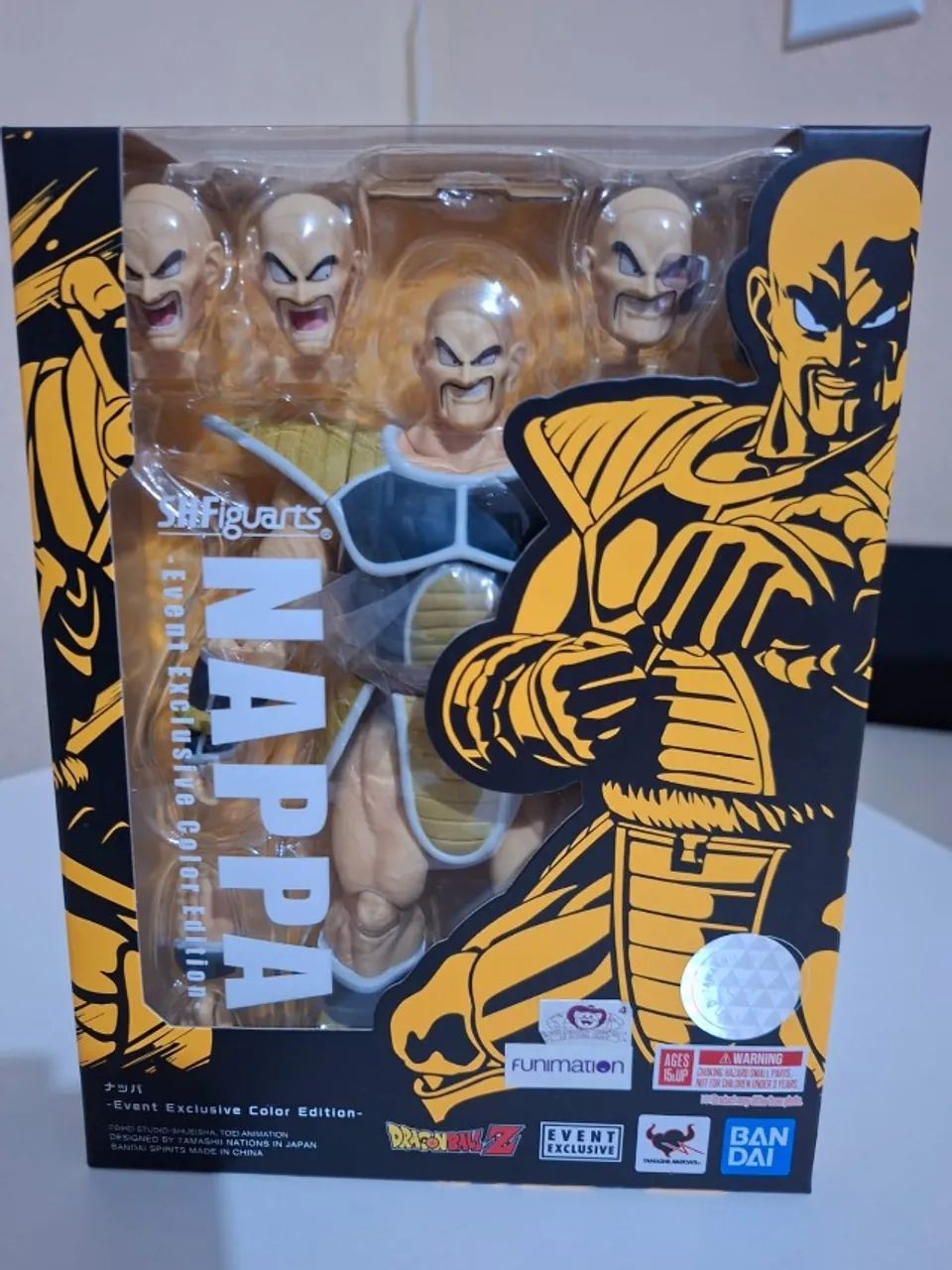 Nappa SDCC. Dragon Ball Z - SH Figuarts
