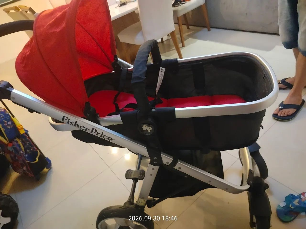 Carrinho de bebê c/ função Moisés  - Foto 2