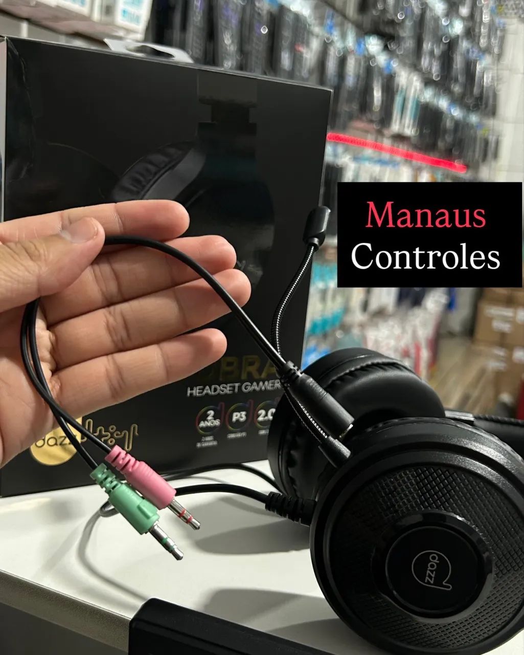 Fone Gamer Dazz com Microfone Acoplado - P3  - Foto 3