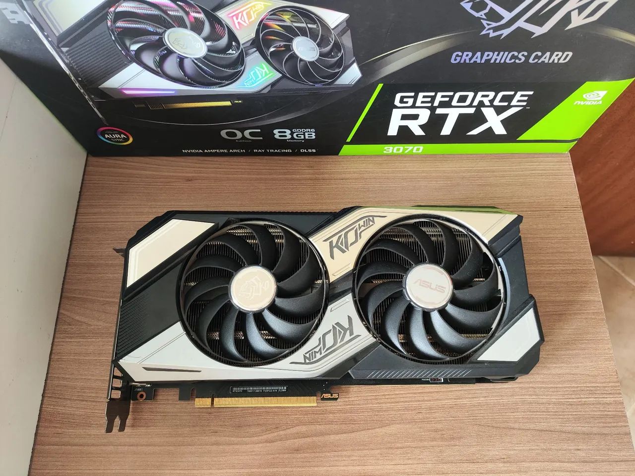 Placa de vídeo RTX 3070 Asus KO - Placas de Vídeo - Saudade, Belo