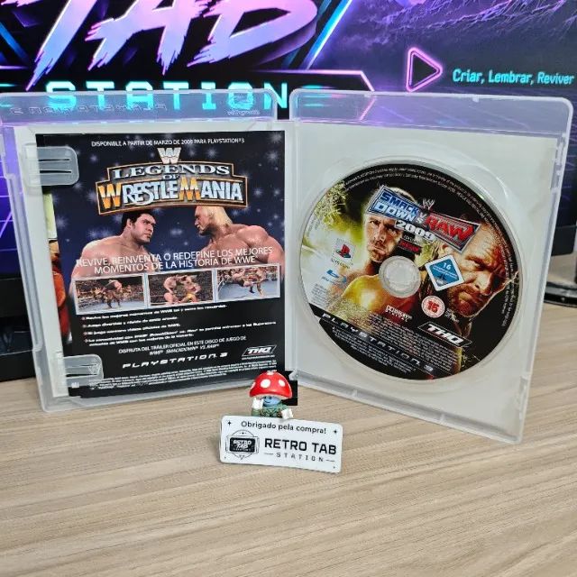 PS3 - WWE Smackdown vs RAW 2009 Com manual - Foto 2