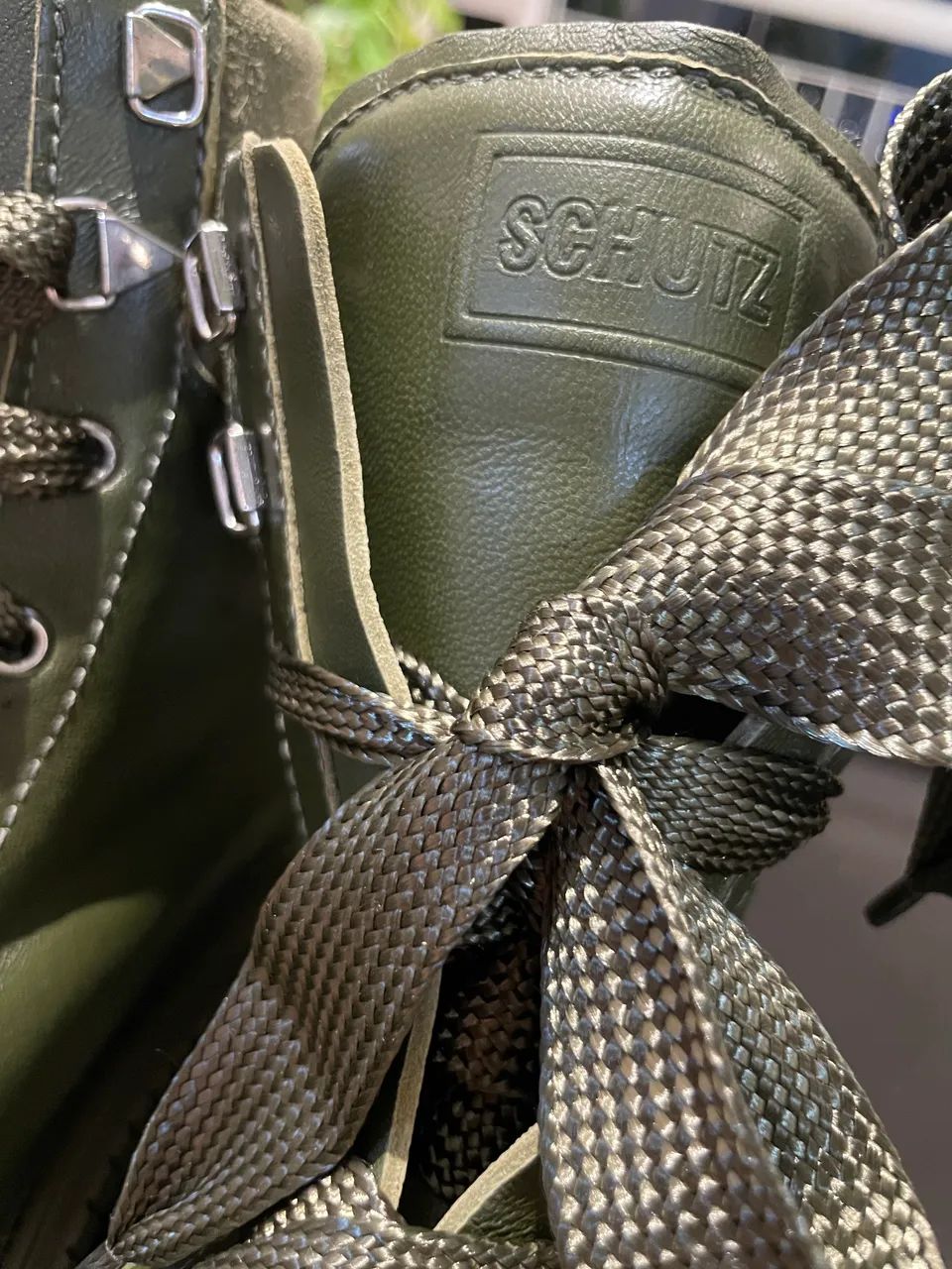 bota coturno bold schutz 39 - Foto 4