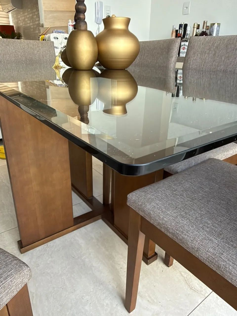 Mesa de jantar e cadeiras  - Foto 2