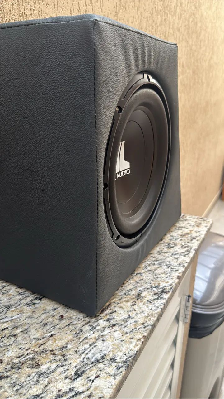 Subwoofer JL 10w0v3 + Caixa Selada.  - Foto 3