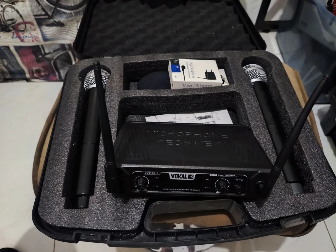 Microfones sem fio Top Oportunidade 