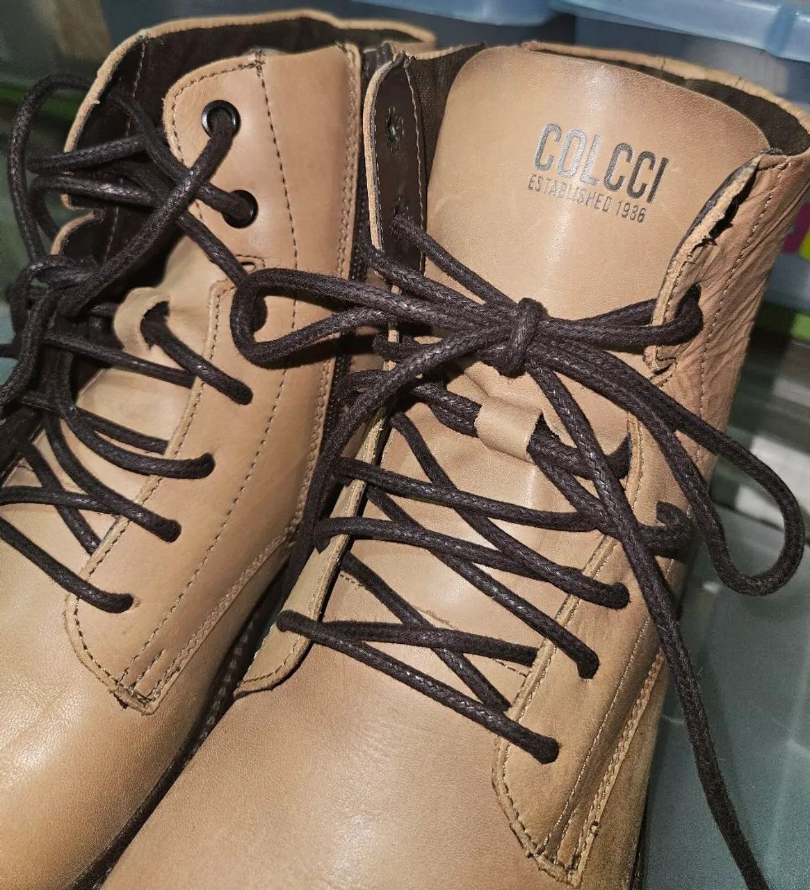 Bota Coturno de Couro Colcci - Foto 4