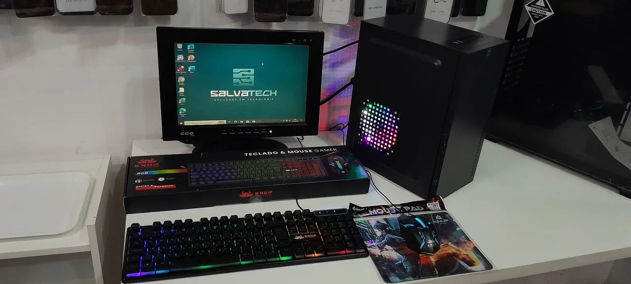 PC GAMER COMPLETO PARA JOGOS E ESTUDOS - Foto 2
