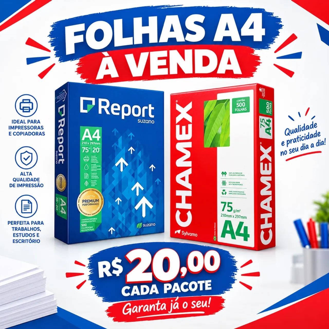 Artigos de papelaria 