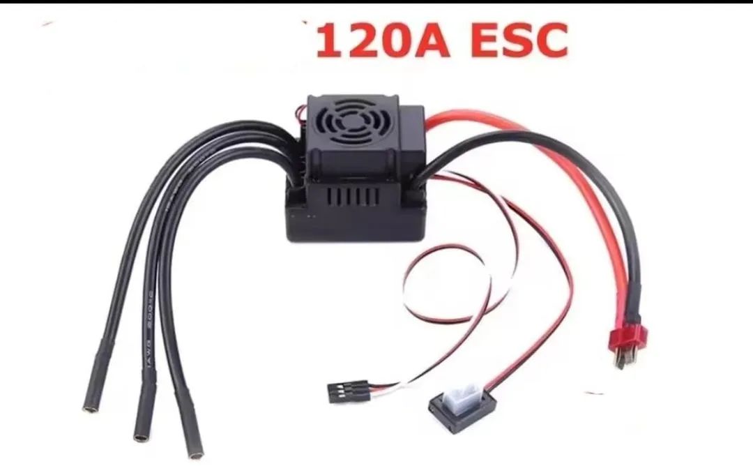 Esc Brushless 120a Para Automodelo Rc 1/8 - 1/10