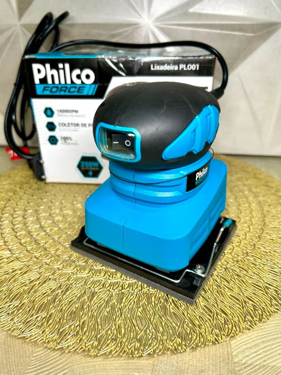 Lixadeira Orbital Philco Force 127V - Foto 4