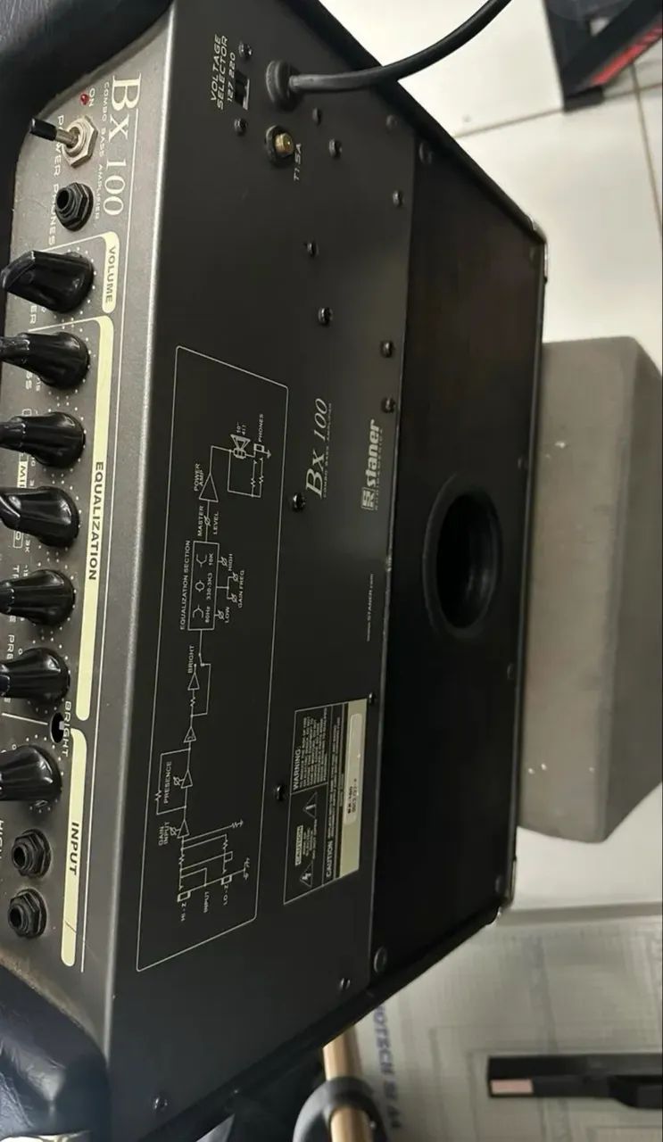 Cubo amplificador Bx100  - Foto 3
