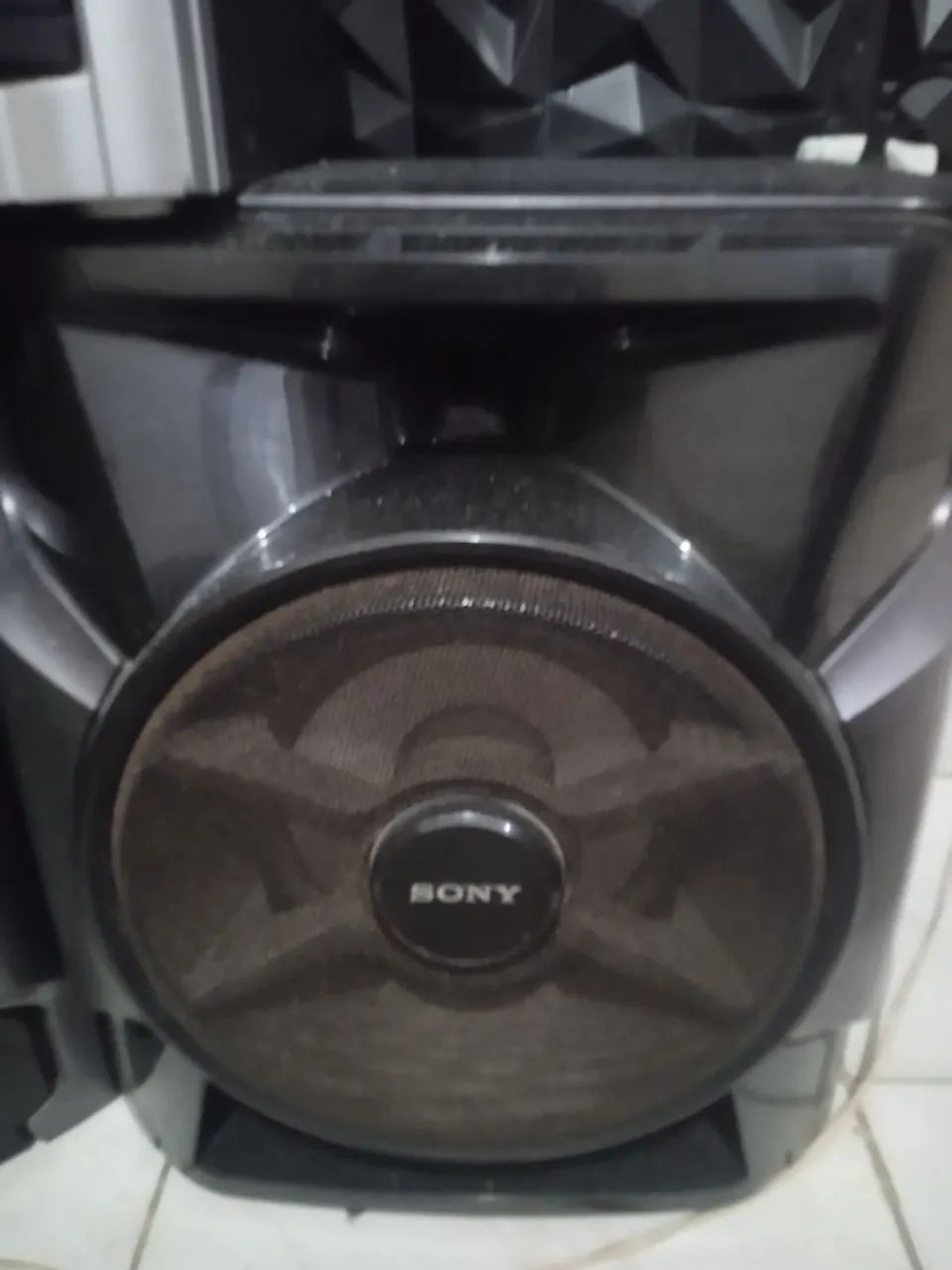 Som caixa da Sony 