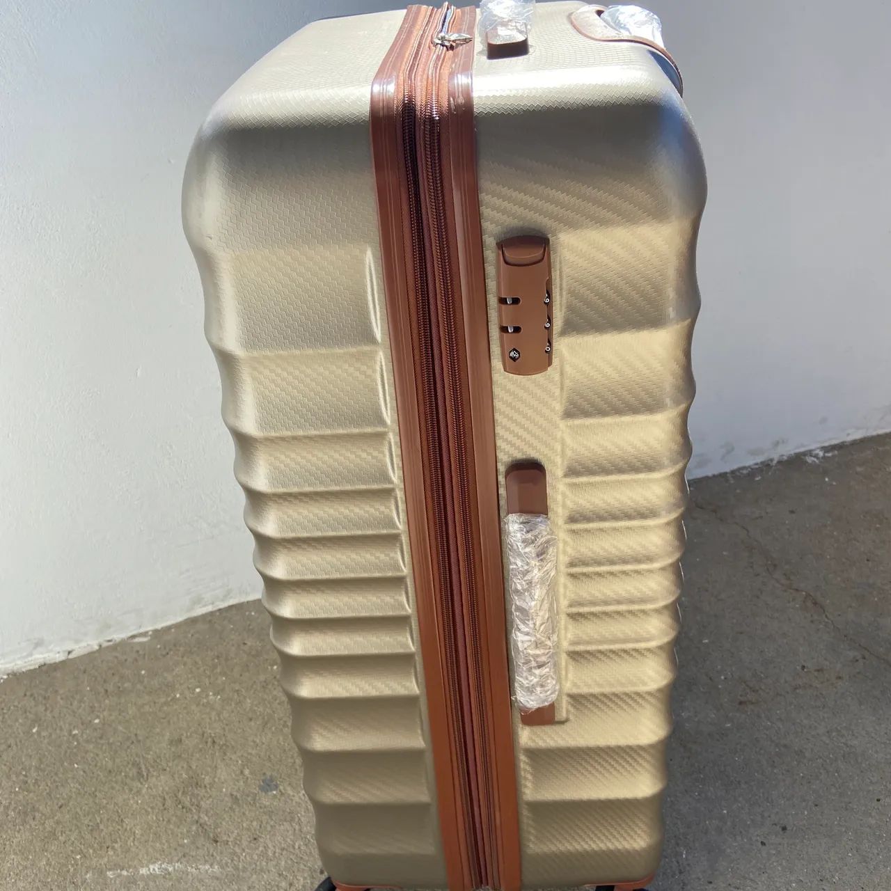 Mala de Viagem Polo King Champanhe 32KG - Foto 4