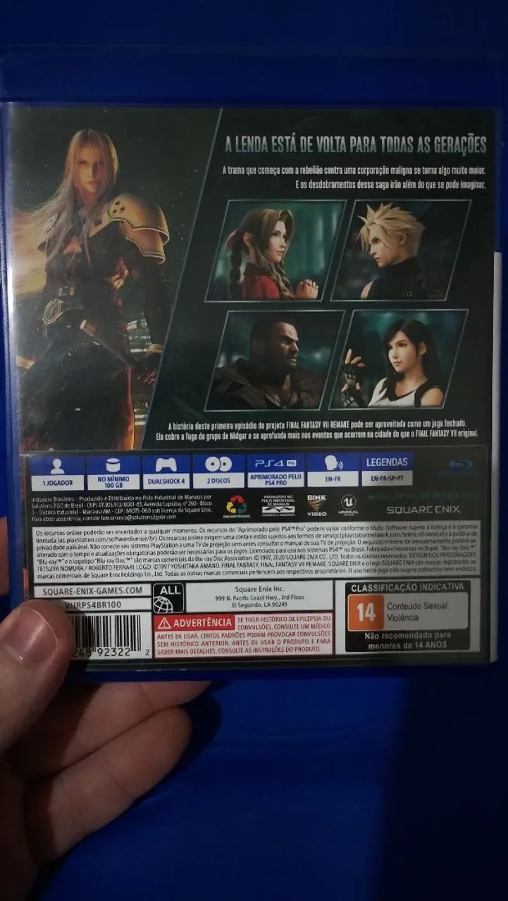 Final Fantasy 7 Remake PS4 - Foto 3