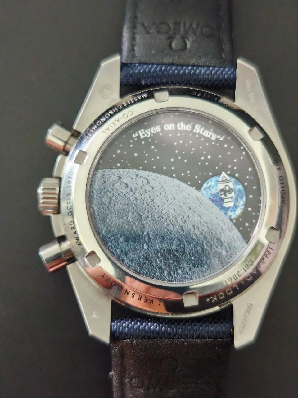 Relógio Omega Speedmaster Snoopy - Super clone. Terra e Snoopy se movem!! - Foto 2