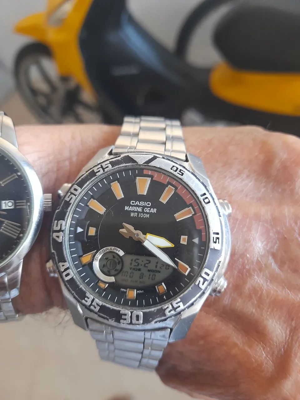 Vendo um relógio casio celetor funcionando perfeitamente  - Foto 4