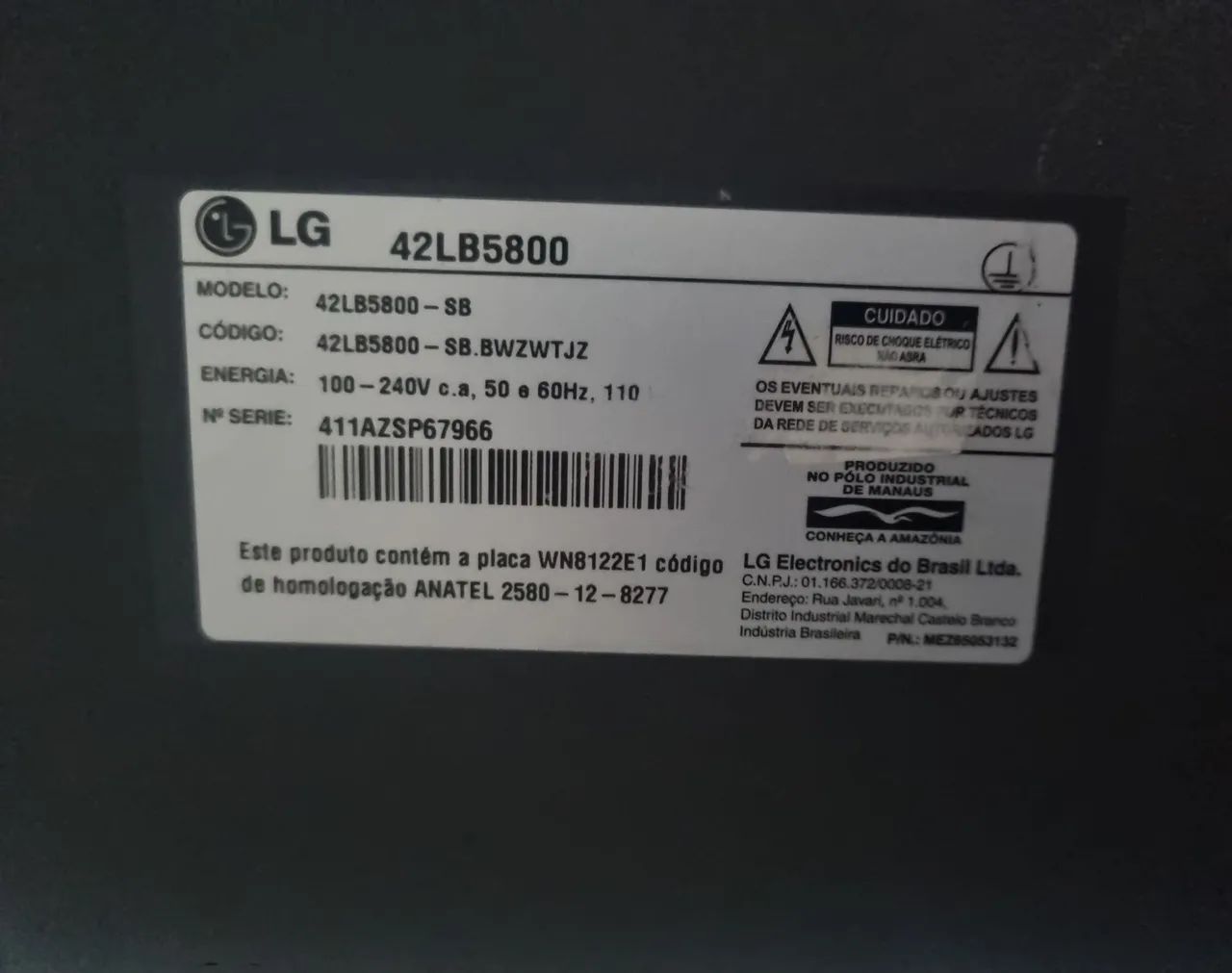 Tv Smart LG 42 Polegadas.  Entrego Florianópolis.  - Foto 5