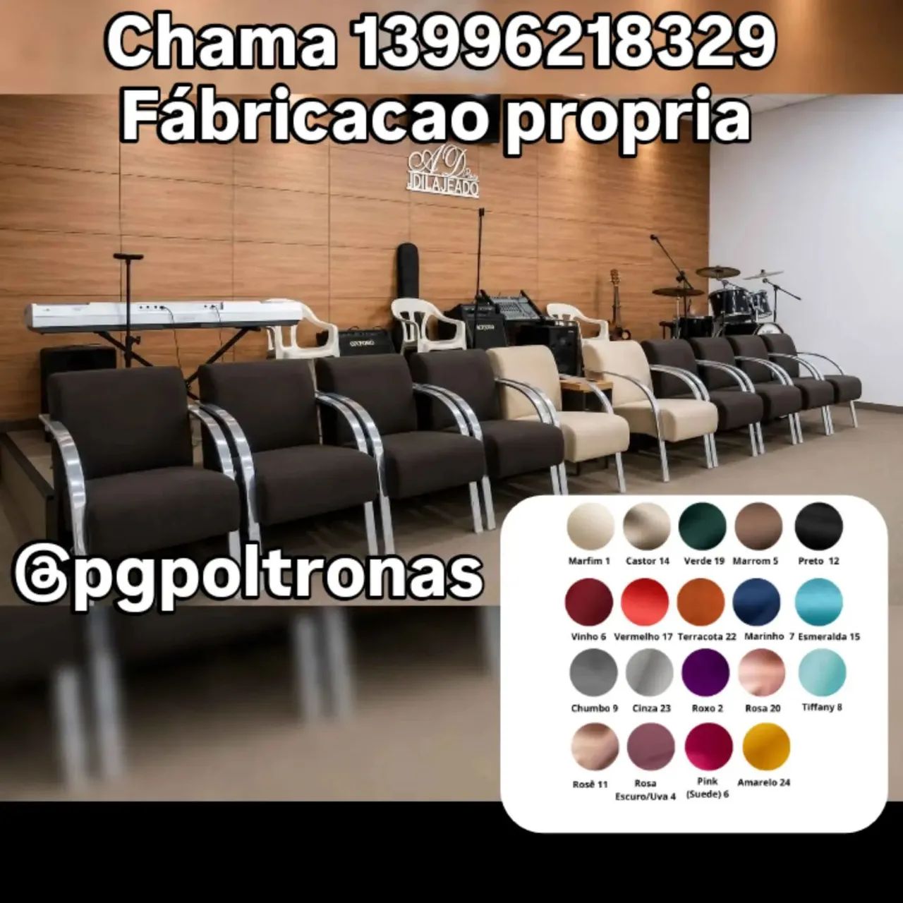 Poltrona para igreja  - Foto 3