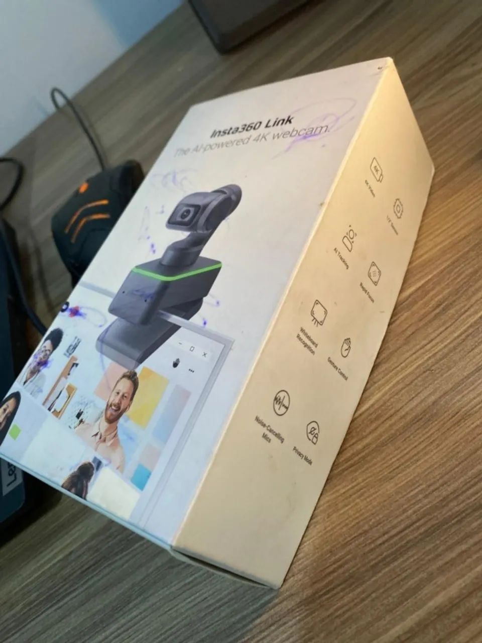 Webcam Insta360 Link 4K 60FPS Profissional - Foto 3