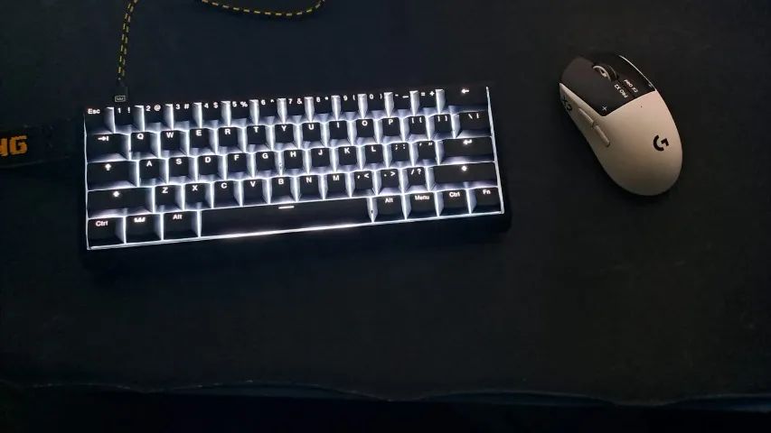 Teclado Wooting V2 Alumínio +Mouse Superstrike X2 