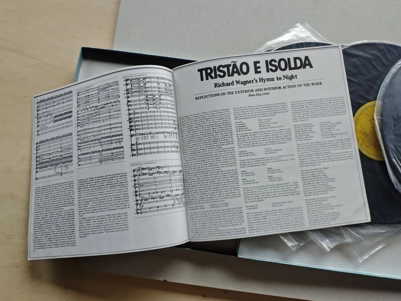 Discos de vinil Tristão e Isolda de Richard Wagner - Foto 3