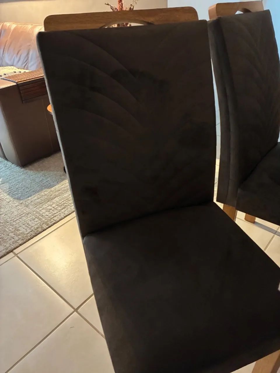 Conjunto de 4 cadeiras de jantar (sem mesa), novas - Foto 3