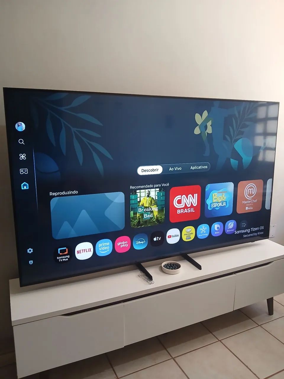 Vendo Smart TV Samsung 75 polegadas - Foto 2