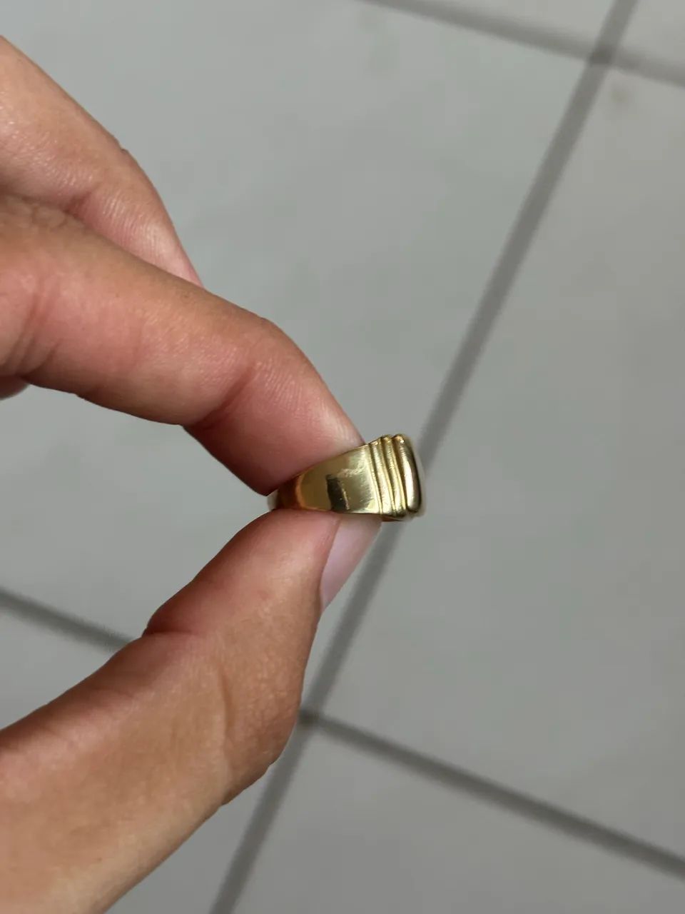 Anel de ouro 18k - Foto 3