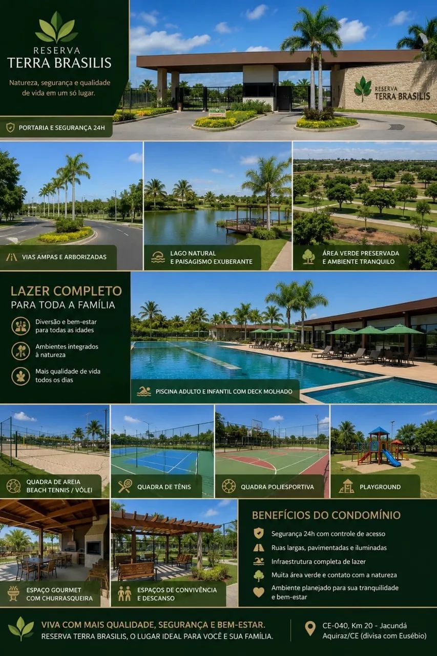 Lote no Reserva Terra Brasilis 