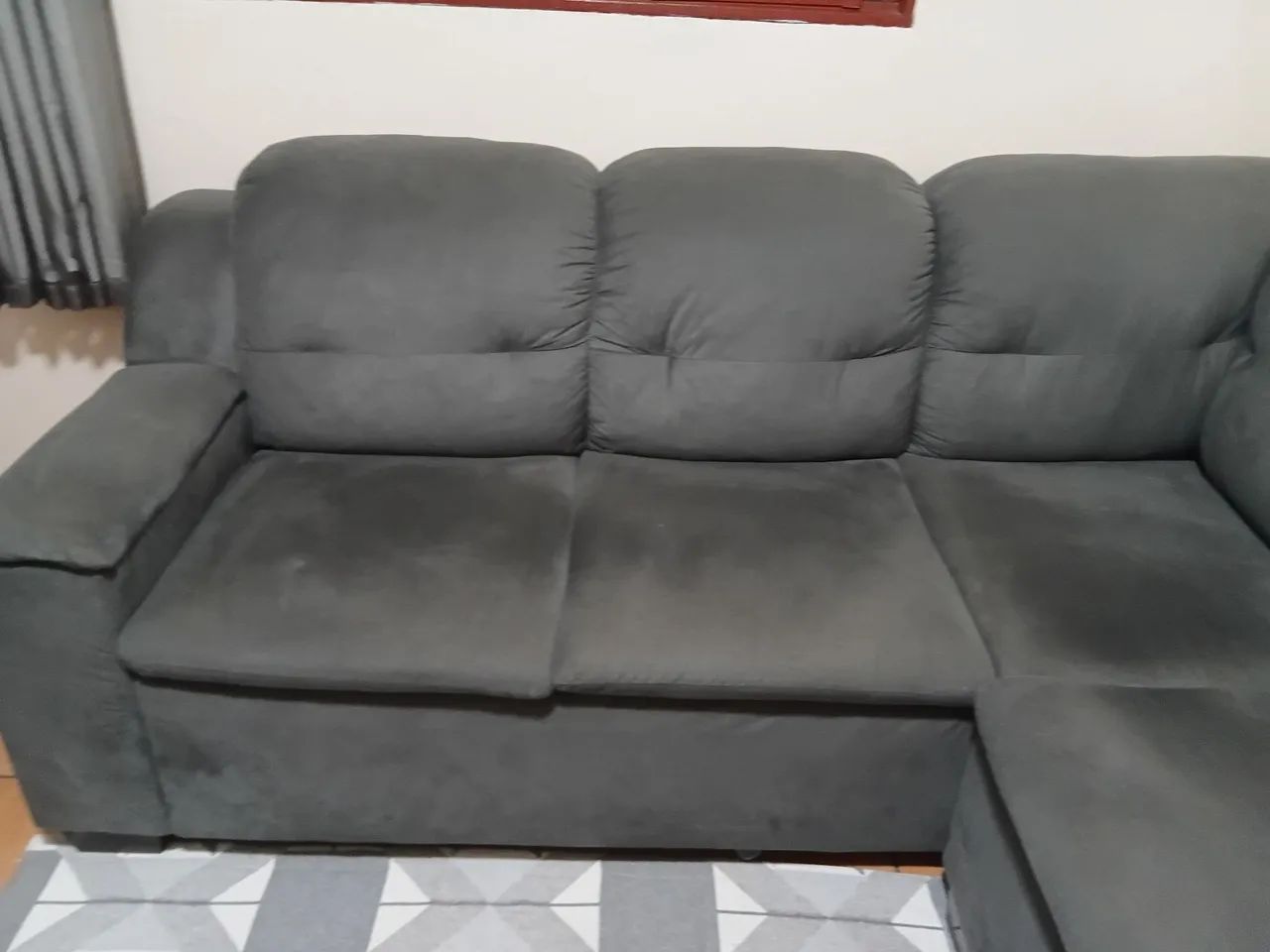 Vendo Sofá em L reformado - Foto 2