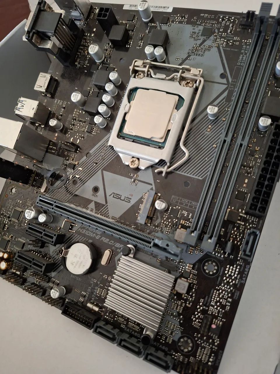 Kit Processador Intel Core i5-9400F + Placa mãe H310M-E - Foto 5